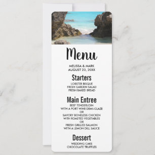Foto av Tropical Island Kusten & Sea Menu Inbjudningar