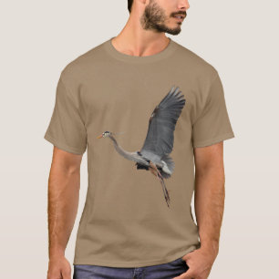 Foto av Underbart Blue Heron Wildlife Tee Shirt