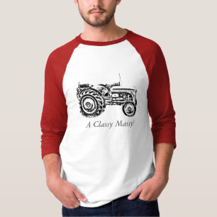 foto av vintage Grått massey fergison Traktor Mana T Shirt