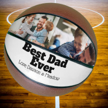 Foto bästa pappa någonsin basketboll Personlig