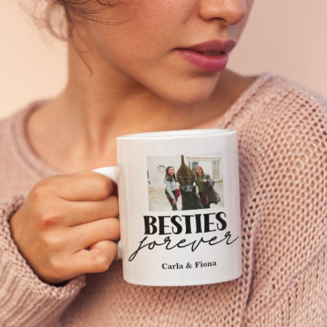 Foto Bästa Vänner  Kaffemugg (Skapare uppladdad)