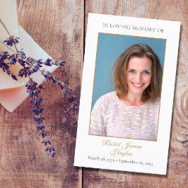 Foto Begravning Sympati Minnes- Bönkort Visitkort