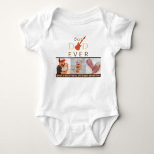 Foto Bild Bästa Pappa Någonsin Söt 1:a Fars Dag T Shirt