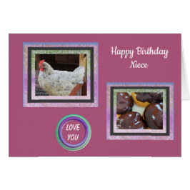 Foto bilder för födelsedags kort till systerdotter