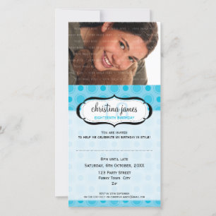 FOTO BIRTHDAY INVITATIONS: Depot 2
