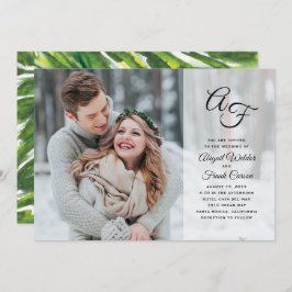 Foto bladöverläggning inbjudningar