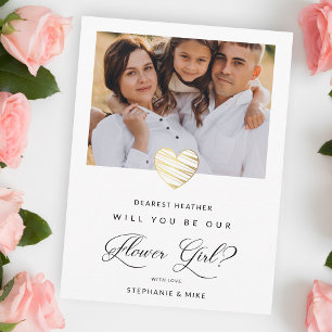 Foto blir vår blommiga ungas vita hjärta vykort