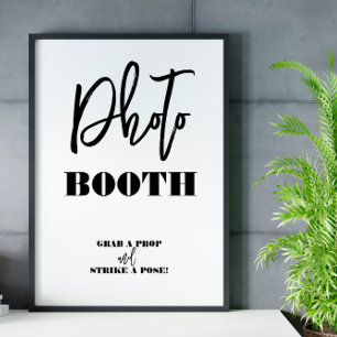 Foto Booth Möhippa-tecken Poster