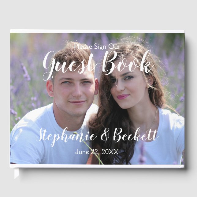 Foto Bröllop Gästböcker (Framsida)
