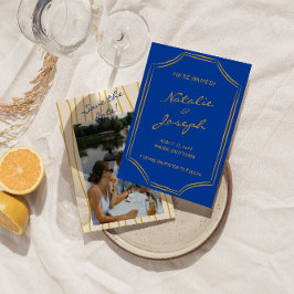 Foto Bröllop i Italien Retro Streck Spara Datumet