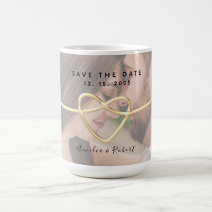 Foto Bröllop Rädda Datum Kaffemugg