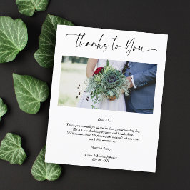 Foto Bröllop-tackleverantörer Whimsical Script
