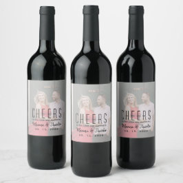 Foto Bröllop Vin Etikett