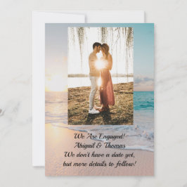 Foto Bröllopsförlovningskungörelse Spara Datumet