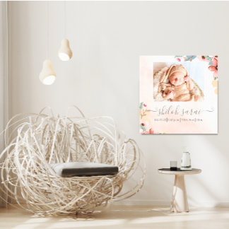 Foto Canvas, nyfödd födelsetter Canvastryck