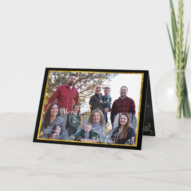 Foto Collage Familjefoton Helgkort (Framsida)