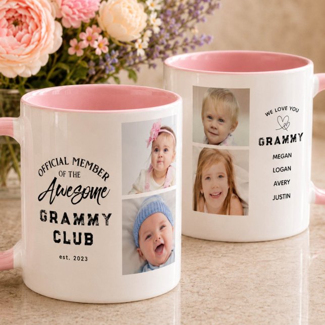 Foto Collage Fantastisk GRAMMY Mugg (Skapare uppladdad)