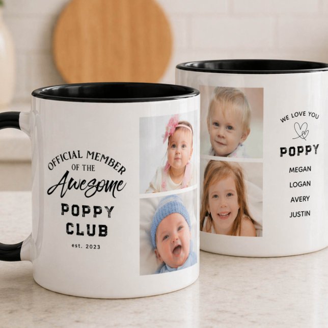 Foto Collage Fantastisk POPPY Mugg (Skapare uppladdad)