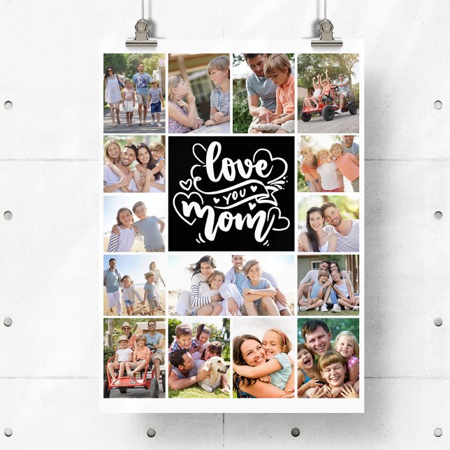 Foto Collage Kärlek Du Mamma 15 Bilder Poster (Skapare uppladdad)