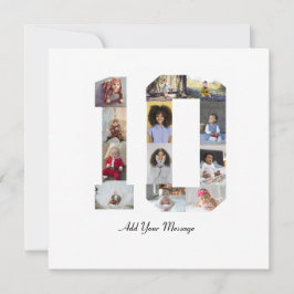 Foto Collage Nummer 10 Meddelande