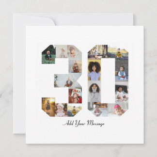Foto Collage Nummer 30 Kort