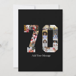 Foto Collage Nummer 70 Julkort