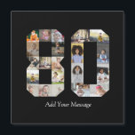 Foto Collage Nummer 80<br><div class="desc">Denna anpassningsbara produkt är där foton är arrangerade för att bilda formen av ett nummer. Den används ofta för milstolpsfiranden som födelsedagar, årsdagar eller prestationer, så att användarna kan visa minnesvärda bilder i en enda, iögonfallande display. Designen erbjuder vanligtvis utrymmen för olika fotostorlekar och orienteringar, vilket säkerställer en visuellt tilltalande...</div>