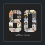Foto Collage Nummer 80<br><div class="desc">Denna anpassningsbara produkt är där foton är arrangerade för att bilda formen av ett nummer. Den används ofta för milstolpsfiranden som födelsedagar, årsdagar eller prestationer, så att användarna kan visa minnesvärda bilder i en enda, iögonfallande display. Designen erbjuder vanligtvis utrymmen för olika fotostorlekar och orienteringar, vilket säkerställer en visuellt tilltalande...</div>