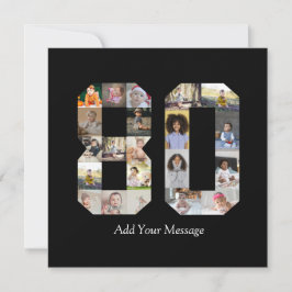 Foto Collage Nummer 80 Kort