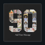 Foto Collage Nummer 90<br><div class="desc">Denna anpassningsbara produkt är där foton är arrangerade för att bilda formen av ett nummer. Den används ofta för milstolpsfiranden som födelsedagar, årsdagar eller prestationer, vilket gör det möjligt för användare att visa minnesvärda bilder i en enda, iögonfallande display. Designen erbjuder vanligtvis utrymmen för olika fotostorlekar och orienteringar, vilket säkerställer...</div>