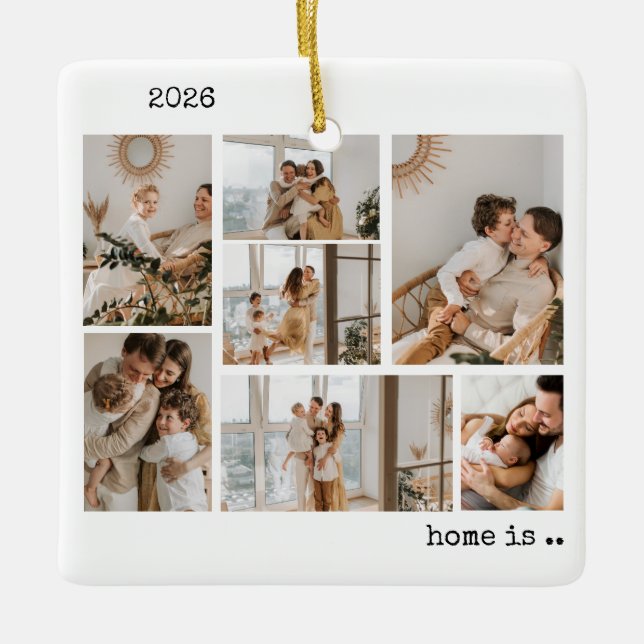 Foto Collage Ornament (Framsida)