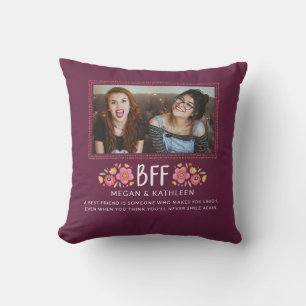 Foto Dekorativ kudde i Modern Best Friends Besties
