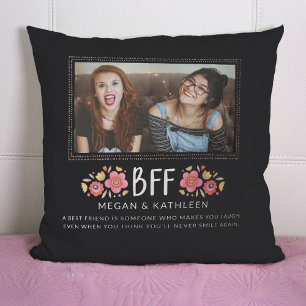 Foto Dekorativ kudde i Modern Best Friends Besties