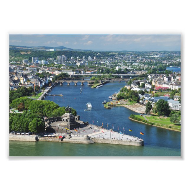 Foto deutsches Eck in Koblenz (Framsidan)