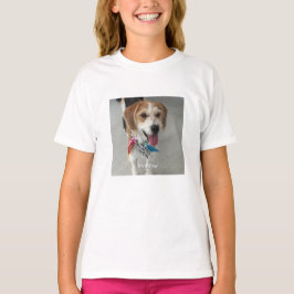 Foto eller foto för barn och Namn T Shirt