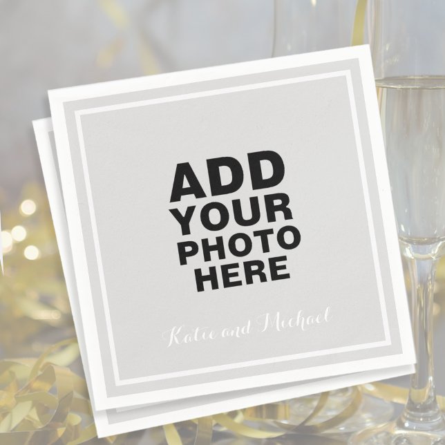 Foto eller grafik från bröllop pappersservett (Skapare uppladdad)