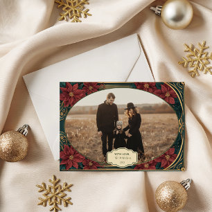 Foto Emerald Baroque jul Julkort