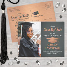 Foto Examen Grå & Falsk Koppar Save the Date
