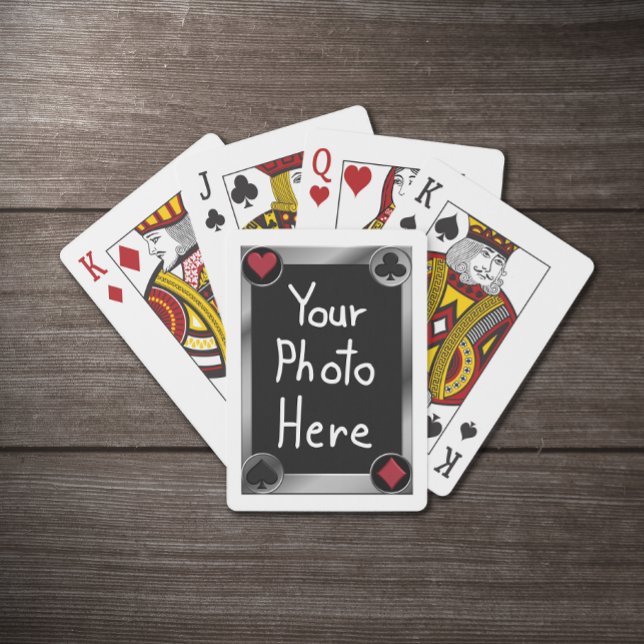 Foto färger Poker spelar  Casinokort (Skapare uppladdad)