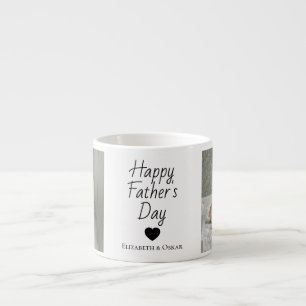 Foto Far's Day Gift med Kids' Namn - Espressomugg
