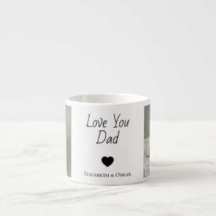 Foto Far's Day Gift med Kids' Namn - Espressomugg