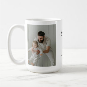 Foto Far's Day Gift med Kids' Namn - Kaffemugg