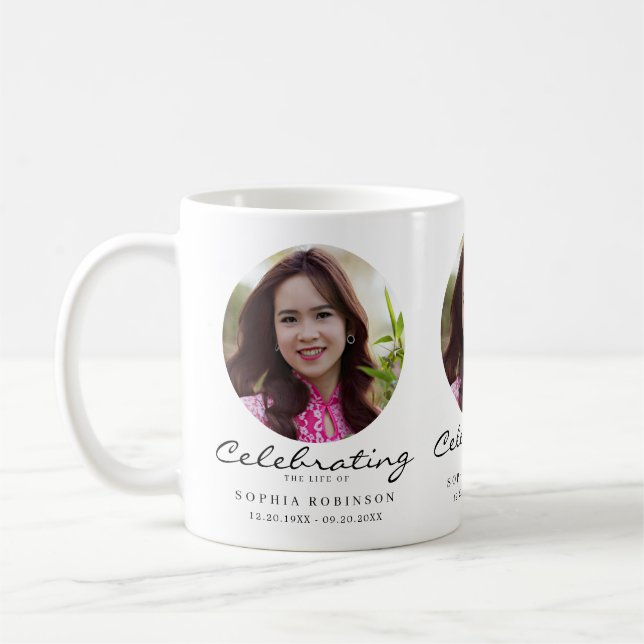 Foto Firande av Livsminne Suvenir Kaffemugg (Vänster)