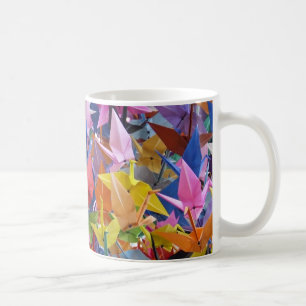Foto för 1.000 Origami papperskranar Kaffemugg