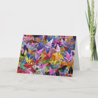 Foto för 1.000 Origami papperskranar Kort