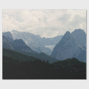 Foto för alpina bergsområden Land Presentpapper