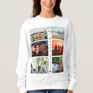 Foto för Anpassadet Mitt Lycklig Ställe 6 Bild T Shirt