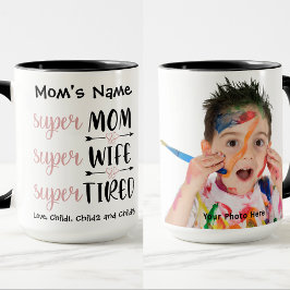 Foto för Anpassadet SuperMamma ToppenToppenTrunker Mugg