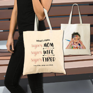 Foto för Anpassadet SuperMamma ToppenToppenTrunker Tygkasse