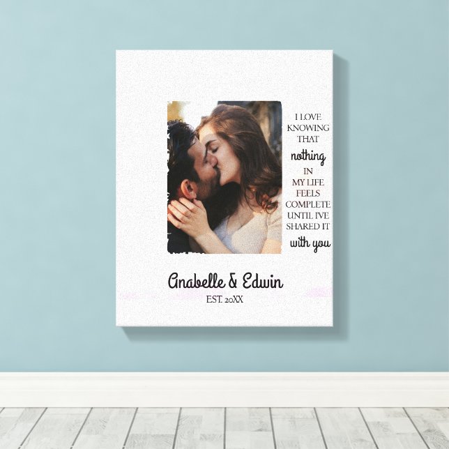 Foto för Anpassningsbar av ljus Canvastryck (Insitu (trägolv))